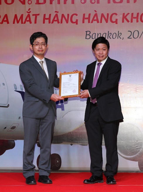 Hãng hàng không ThaiVietjet chính thức ra mắt