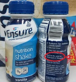 Yêu cầu làm rõ chất lượng sản phẩm Ensure nước nhập khẩu