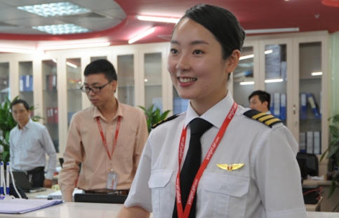 “Cô Kim” trên tàu bay Vietjet