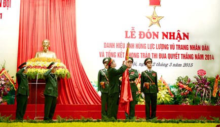 Công ty Thông tin M1đón nhận danh hiệu Anh hùng