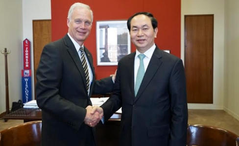 Hoạt động dày đặc của Bộ trưởng Trần Đại Quang tại Mỹ