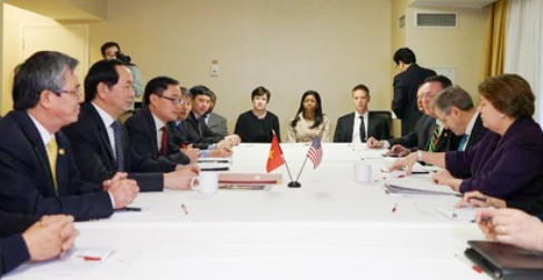 Hoạt động dày đặc của Bộ trưởng Trần Đại Quang tại Mỹ