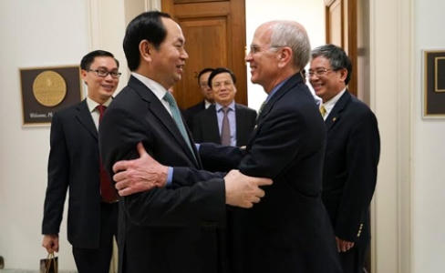 Hoạt động dày đặc của Bộ trưởng Trần Đại Quang tại Mỹ