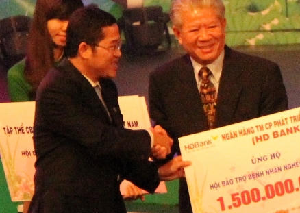  HDBank dành gần 01 tỷ đồng cho các hoạt động an sinh xã hội