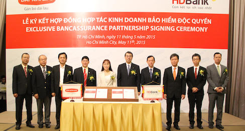 Dai-ichi Life Việt Nam hợp tác với HDBank 