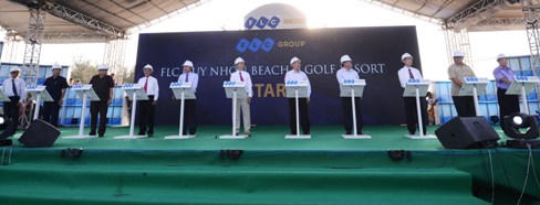 Tập đoàn FLC khởi công dự án Quần thể sân golf và resort 3.500 tỷ đồng tại Bình Định