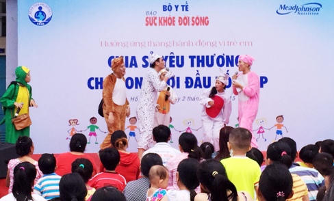 “Chia sẻ yêu thương, cho con khởi đầu tốt đẹp“