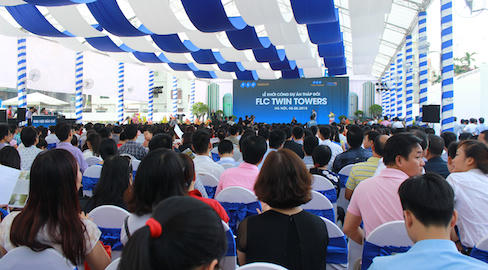 Hàng ngàn người đăng ký mua căn hộ FLC Twin Towers