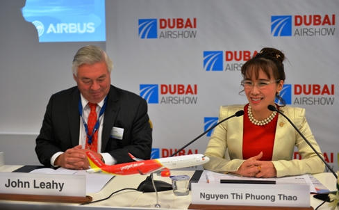 Vietjet đặt hàng thêm 30 tàu bay A321 mới