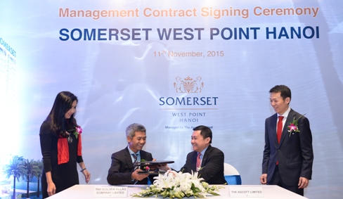 Ascott chính thức quản lý dự án Somerset West Point  