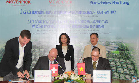 Eurowindow Nha Trang hợp tác chiến lược với Mövenpick Hotels & Resorts