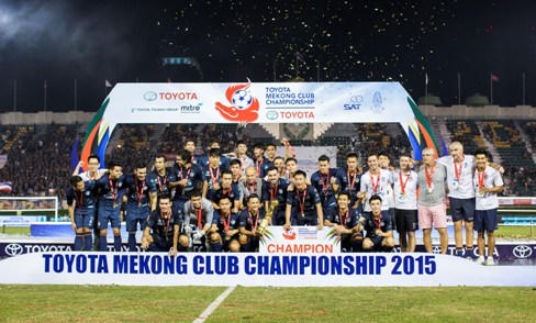CLB Buriam United (Thái Lan) vô địch Giải bóng đá Toyota 2015