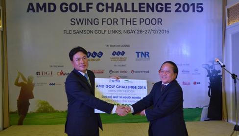 Kết thúc thành công giải AMD Golf Challenge 2015 – Swing for the Poor