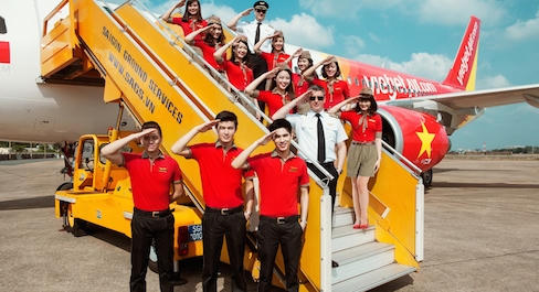 Thỏa ước mơ trở thành tiếp viên hàng không Vietjet