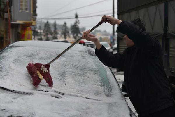 Đêm qua tuyết rơi, sáng nay Sapa đẹp mơ màng
