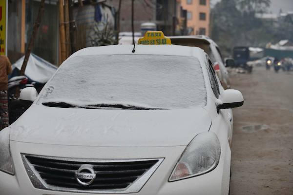 Đêm qua tuyết rơi, sáng nay Sapa đẹp mơ màng