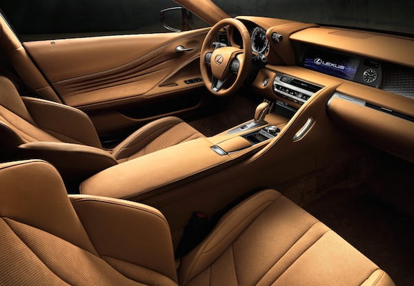 Lexus chính thức giới thiệu mẫu xe LC 500 hoàn toàn mới 2017