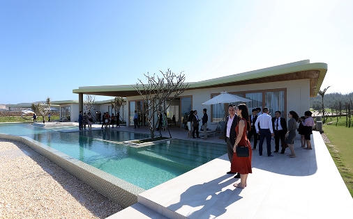 Khai trương sân golf hàng đầu châu Á 