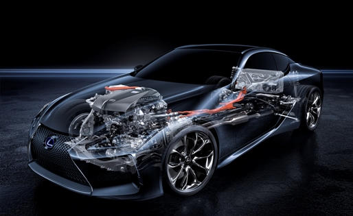 Ra mắt Lexus LC 500h động cơ Hybrid Multi Stage thế hệ mới