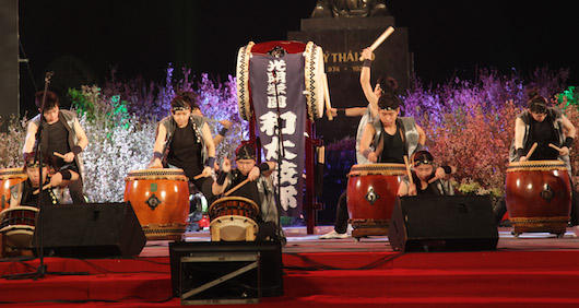 Tưng bừng khai mạc Lễ hội hoa anh đào 2016