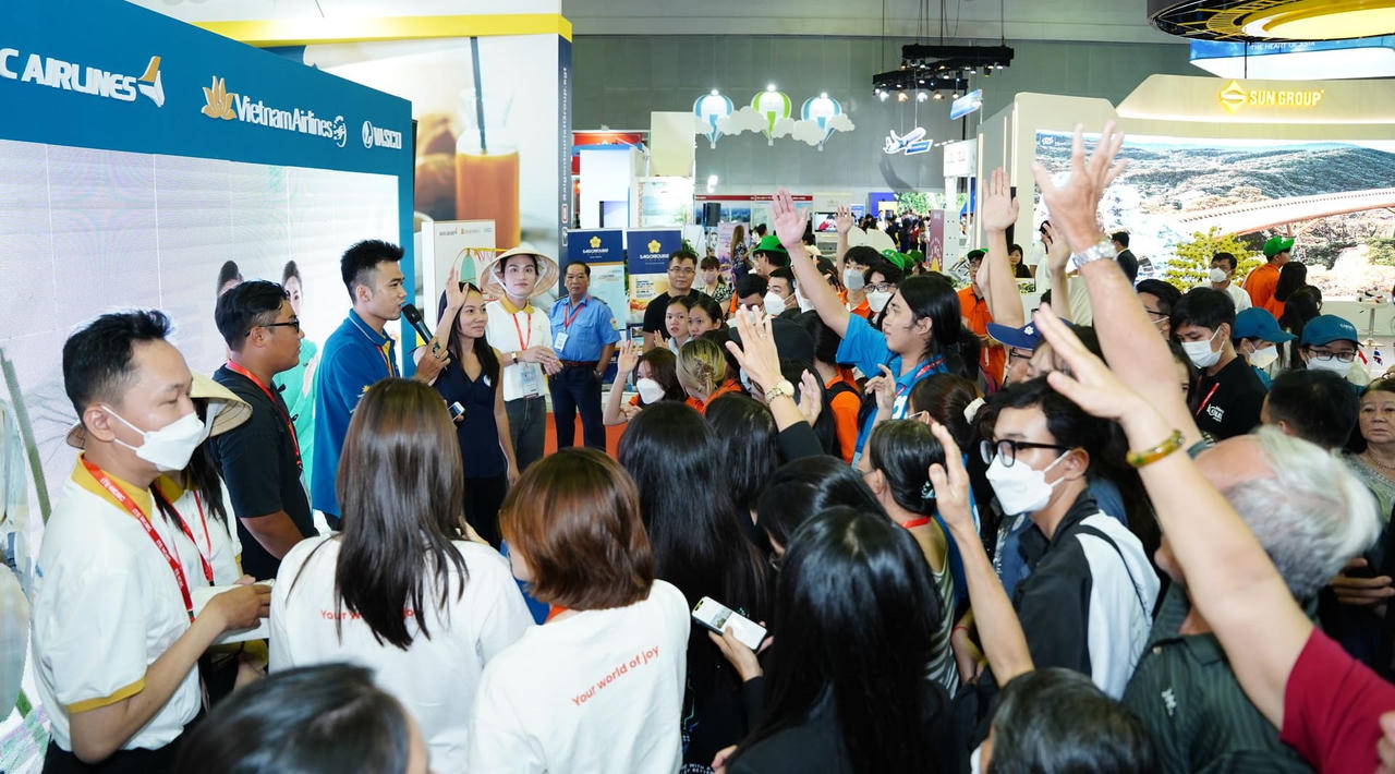 Vietnam Airlines đồng hành cùng Hội chợ Du lịch quốc tế TP HCM 2024 