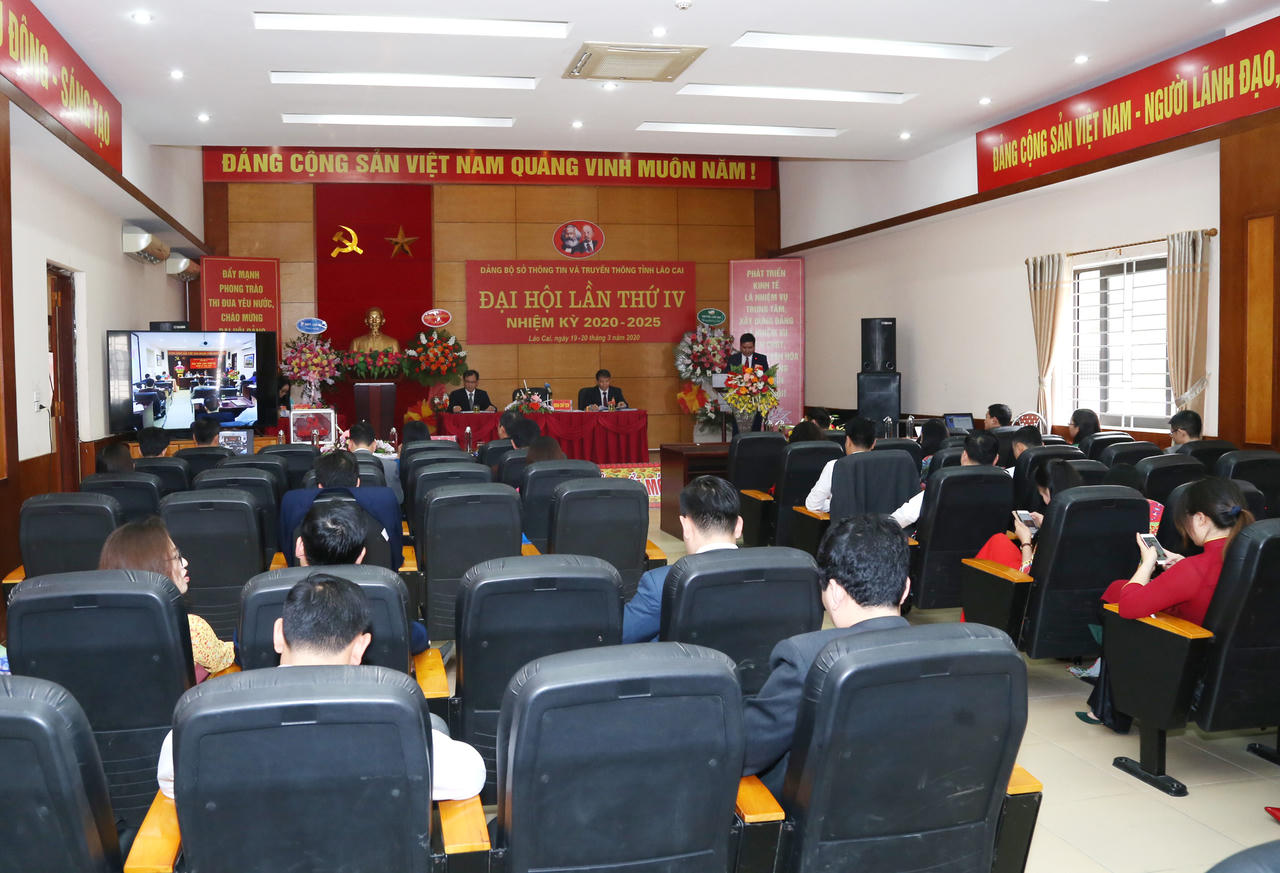 Đảng bộ Sở Thông tin và Truyền thông Lào Cai tổ chức thành công Đại hội  lần tỉnh thứ IV