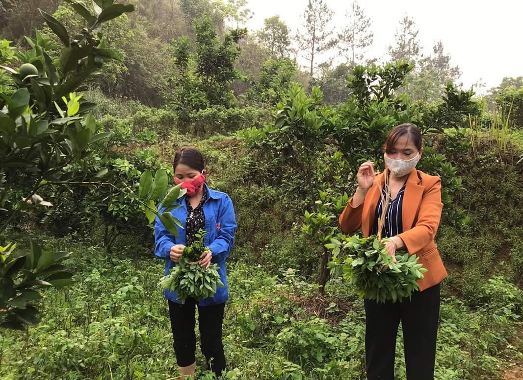 Phụ nữ tỉnh Lai Châu phát miễn phí hơn 18.600 khẩu trang phòng, chống dịch Covid-19.
