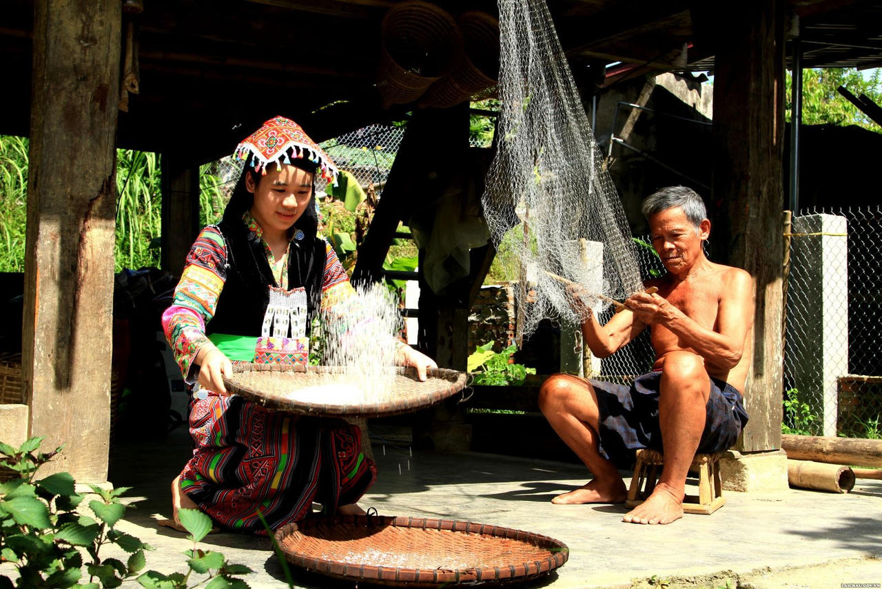 Vẻ đẹp của con người Lai Châu trong lao động sản xuất