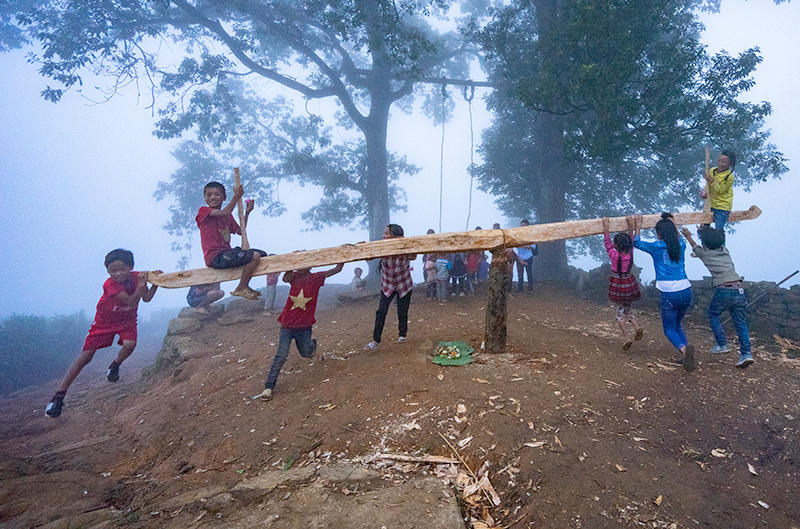 Hồn nhiên trẻ em vùng cao Lào Cai