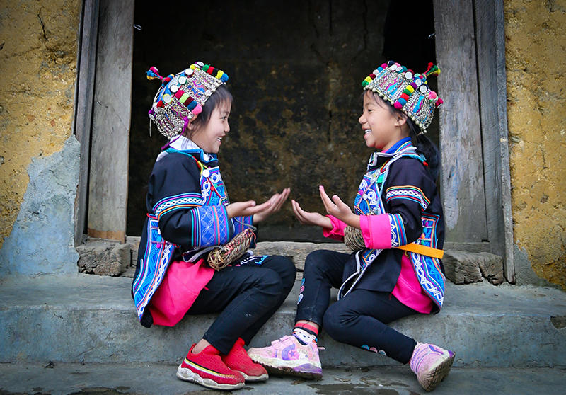 Hồn nhiên trẻ em vùng cao Lào Cai