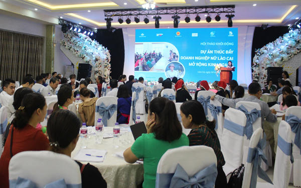  Khởi động Dự án “Thúc đẩy doanh nghiệp nữ Lào Cai mở rộng kinh doanh”