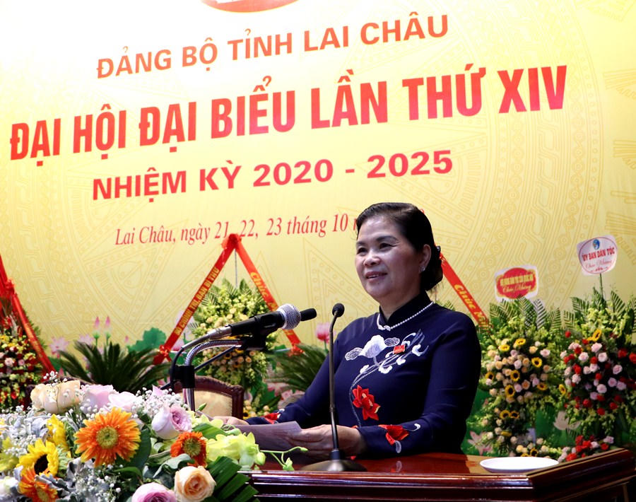 Đồng chí Giàng Páo Mỷ  tái đắc cử Bí thư Tỉnh uỷ Lai Châu khoá XIV nhiệm kỳ 2020-2025.