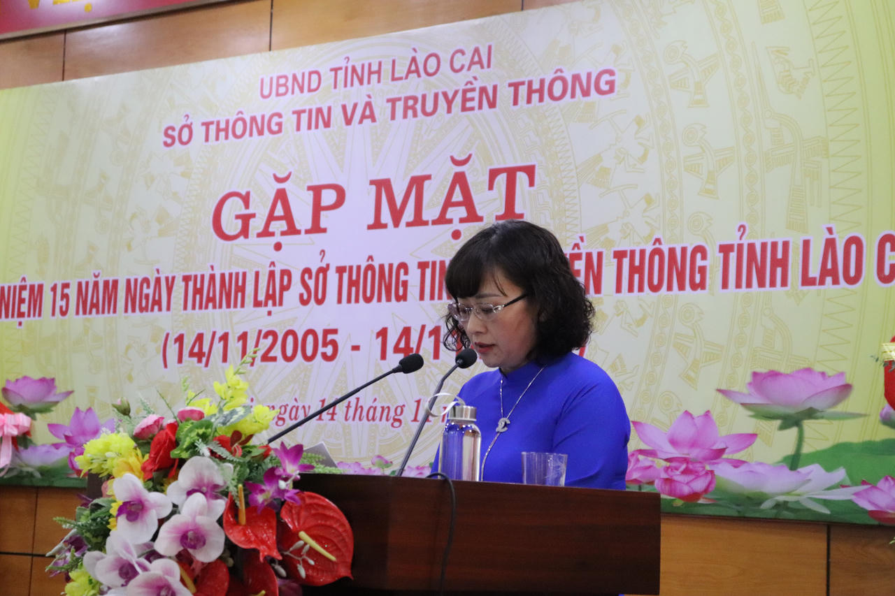 Lào Cai: Kỷ niệm 15 năm thành lập Sở Thông tin và Truyền thông