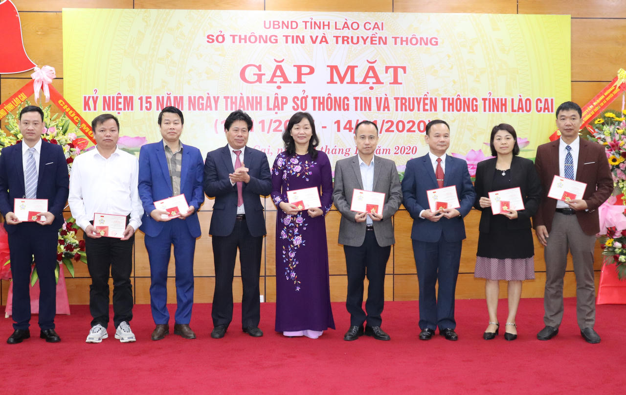 Lào Cai: Kỷ niệm 15 năm thành lập Sở Thông tin và Truyền thông