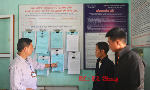 Hà Giang tạo đột phá về cải cách hành chính