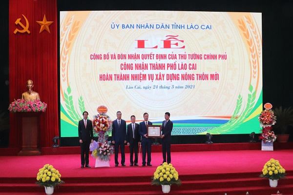 Thành phố Lào Cai hoàn thành nhiệm vụ xây dựng nông thôn mới