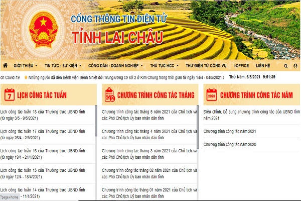 Lai Châu tăng 25 bậc về chỉ tiêu dịch vụ công trực tuyến 