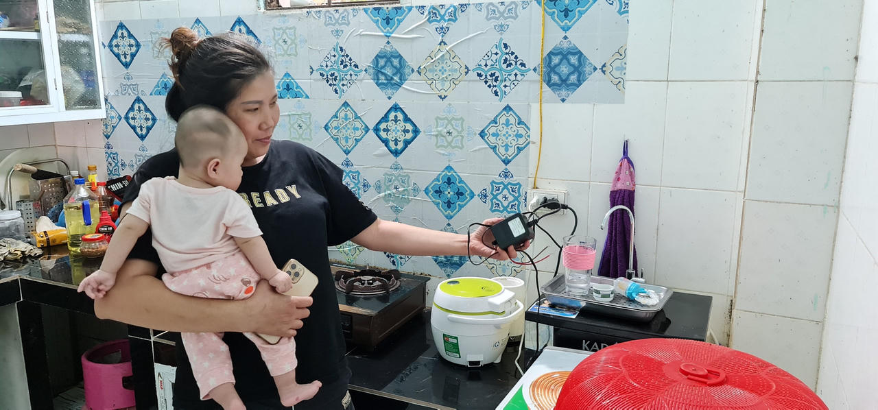Hơn 10 hộ gia đình bị hư hỏng tài sản do bị tăng điện áp đột ngột