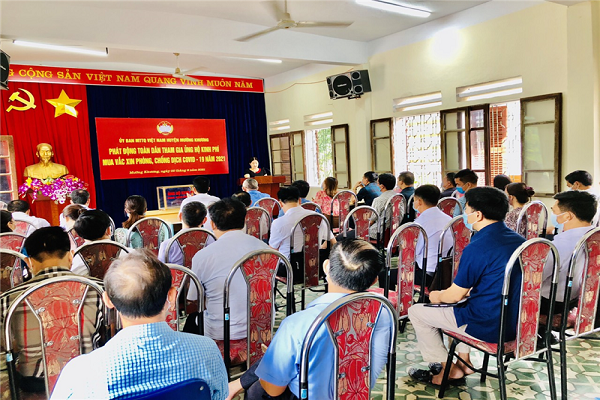 Huyện nghèo vùng cao chung tay phòng, chống dịch COVID-19