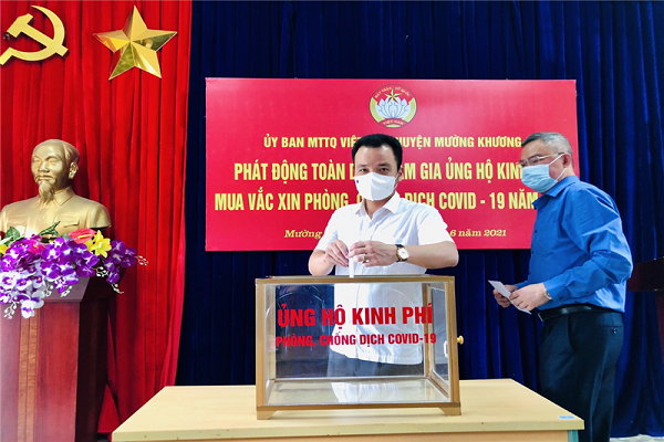 Huyện nghèo vùng cao chung tay phòng, chống dịch COVID-19