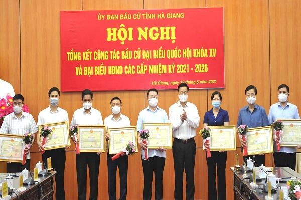 Hà Giang tổng kết công tác bầu cử