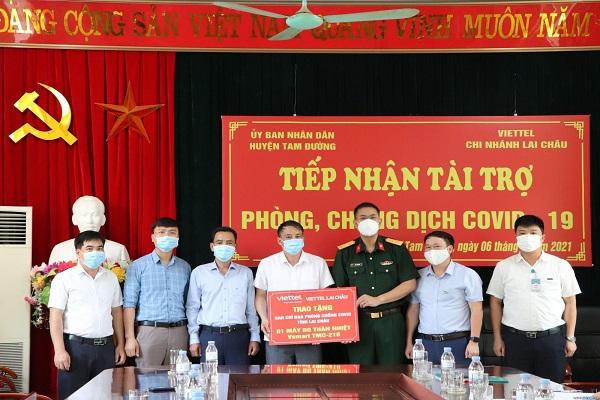 Lai Châu tiếp nhận trên 10 tỷ đồng kinh phí ủng hộ phòng chống dịch Covid-19
