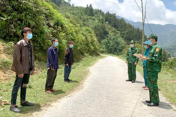 Phát hiện 3 công dân nhập cảnh trái phép qua mốc 238