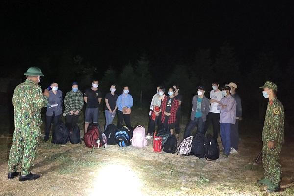 Bắt giữ 13 người nhập cảnh trái phép tại Hà Giang