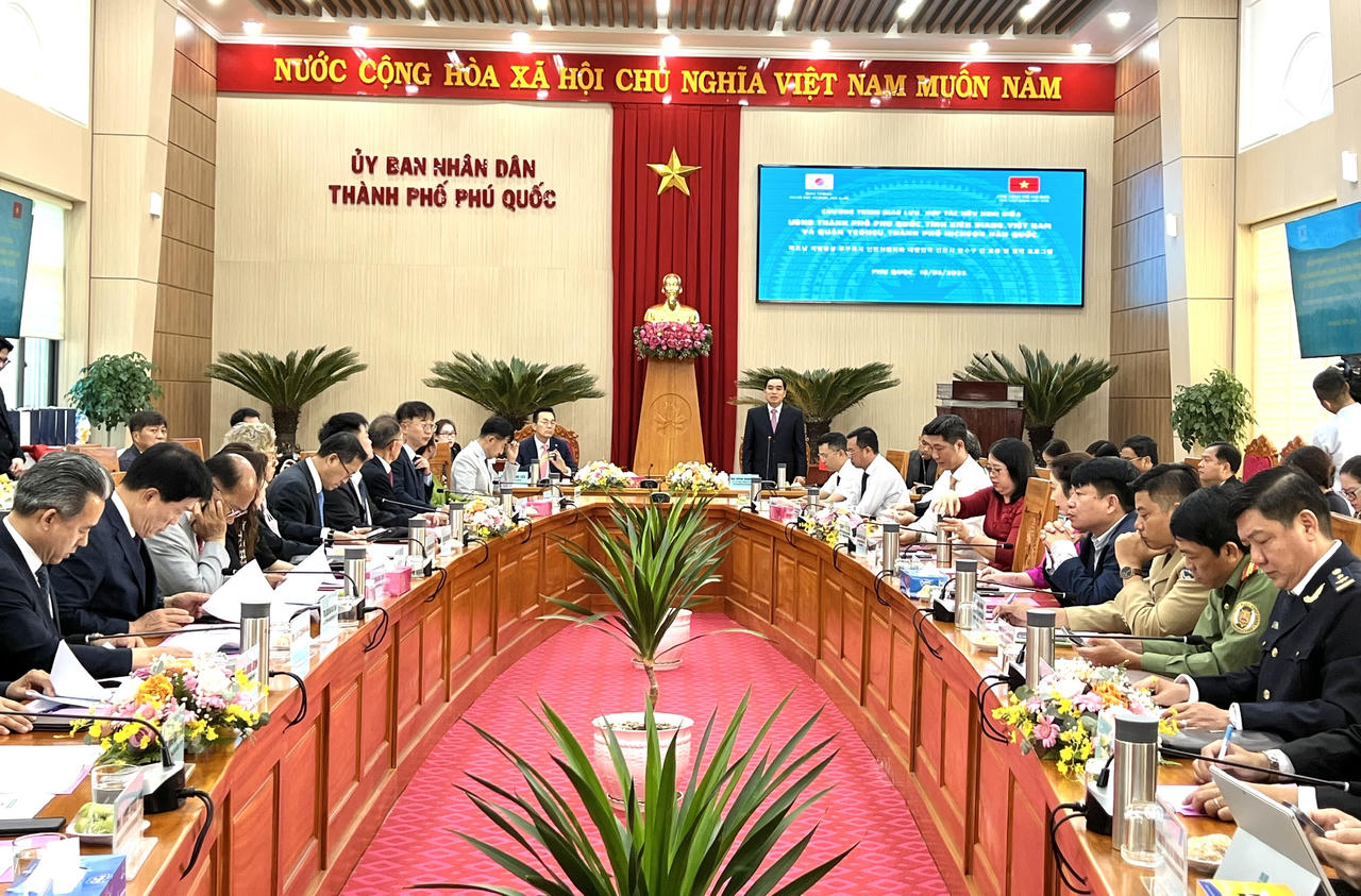 Hợp tác, giao lưu thương mại giữa TP Phú Quốc và Quận Yeonsu - Gu (Hàn Quốc)