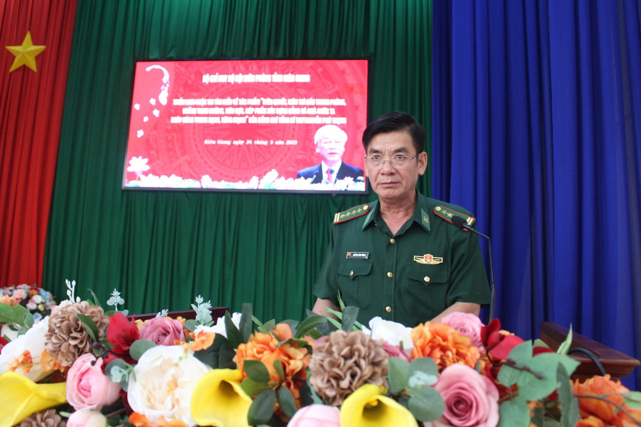 Bộ đội Biên phòng Kiên Giang phát động cuộc thi tìm hiểu về tác phẩm của Tổng Bí thư Nguyễn Phú Trọng