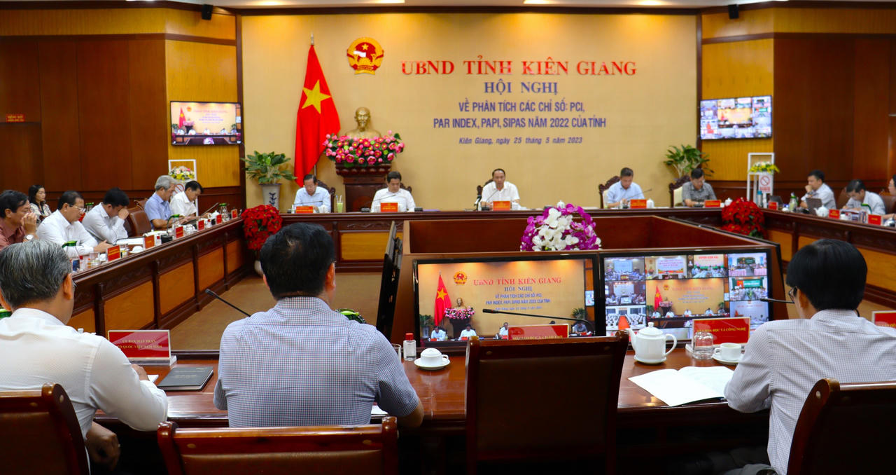 Các chỉ số PCI, PAR INDEX, PAPI, SIPAS của Kiên Giang được cải thiện