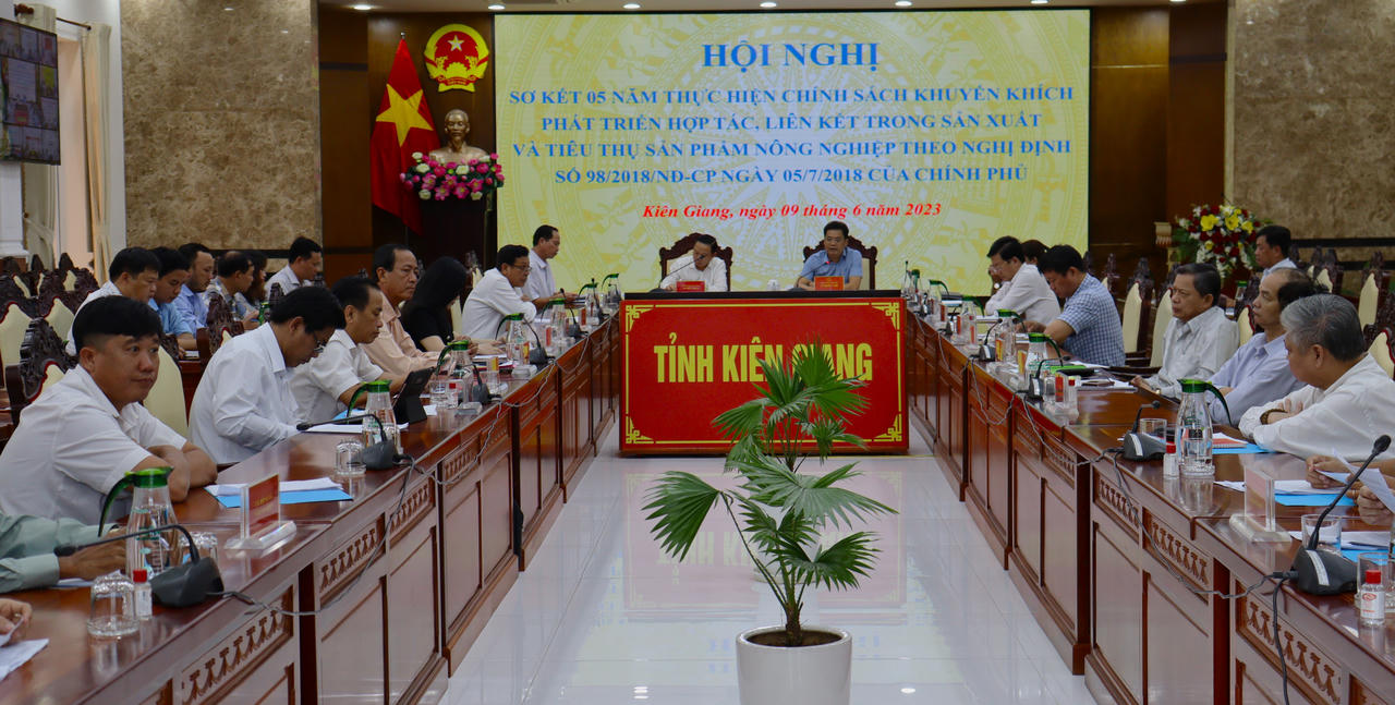 Kiên Giang khuyến khích liên kết trong sản xuất và tiêu thụ sản phẩm nông nghiệp