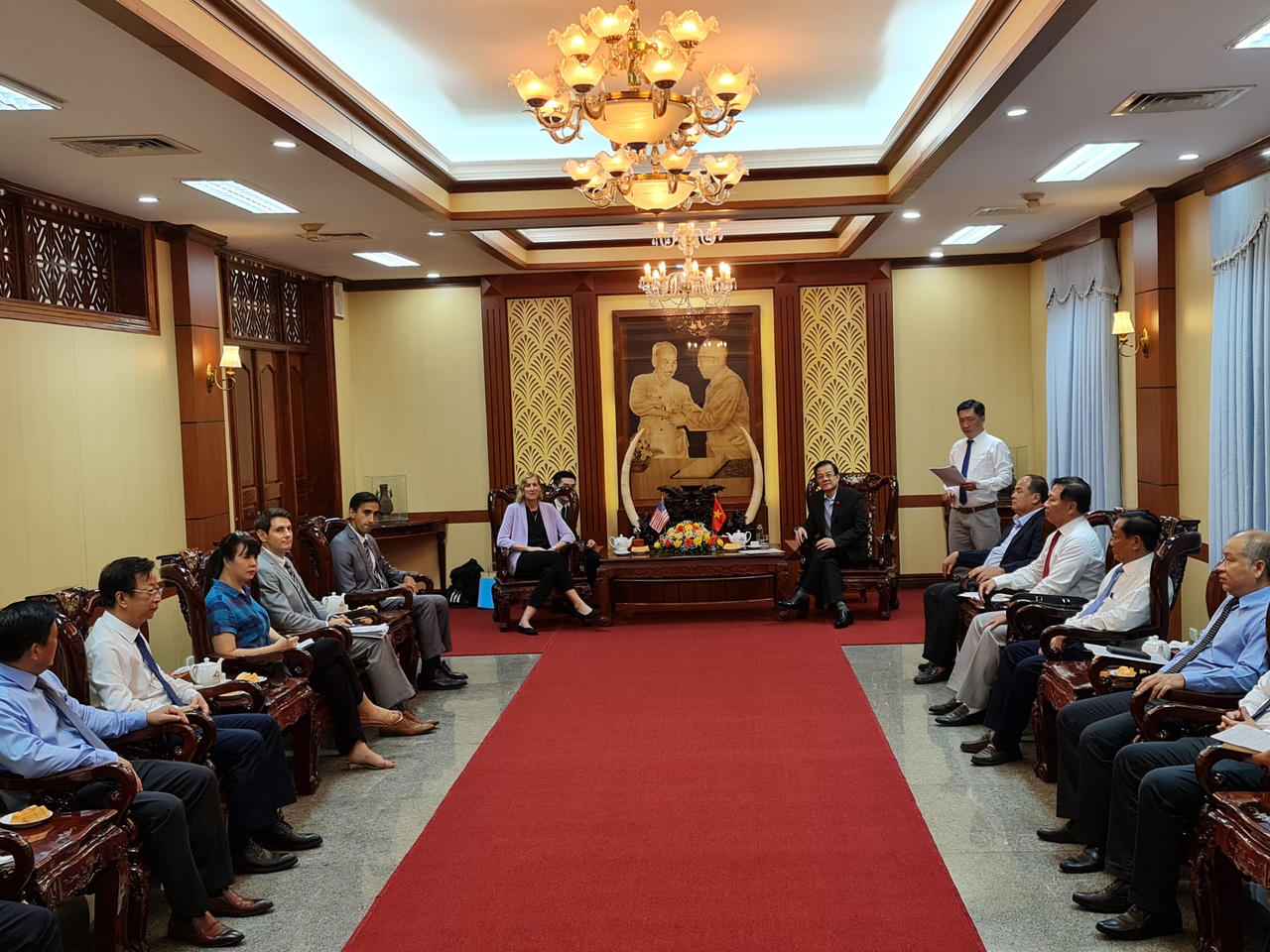 An Giang tăng cường hợp tác với đối tác Hoa Kỳ trên nhiều lĩnh vực 