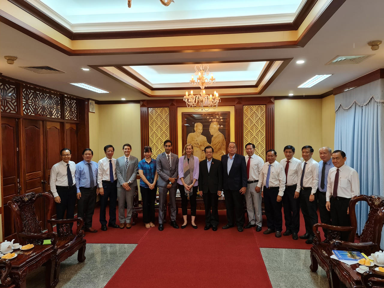 An Giang tăng cường hợp tác với đối tác Hoa Kỳ trên nhiều lĩnh vực 